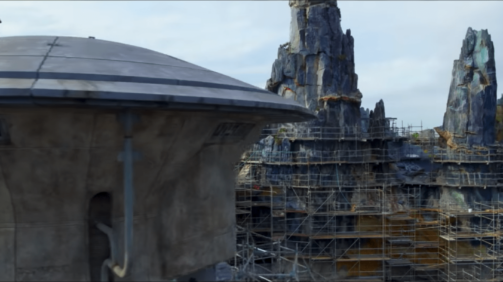 Disney Star Wars Theme Park Construction