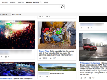 Bing integriert Facebook-Bilder in seine Suche