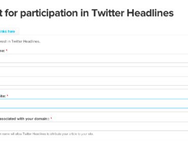 Request_for_participation_in_Twitter_Headlines___Twitter_Developers