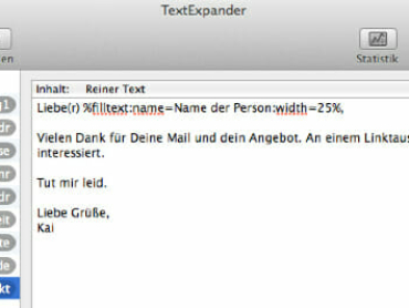TextExpander