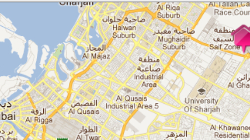 Kartenansicht bei Ltur