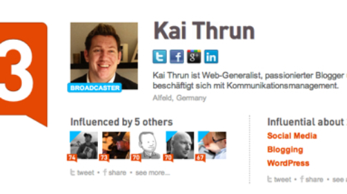 Klout: Viel Wirbel um eine Zahl
