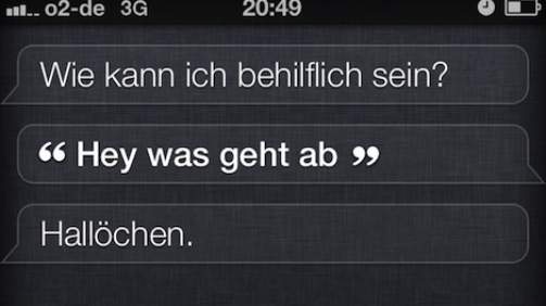 SIRI war nicht ganz so enthusiastisch wie ich. Beim nächsten Mal singe ich "Disco Pogo" und Siri könnte "tingelingeling" antworten ;-)