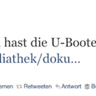 ... es gibt aber auch noch U-Boote! Und Flugzeuge! Und Schiffe.. ;)